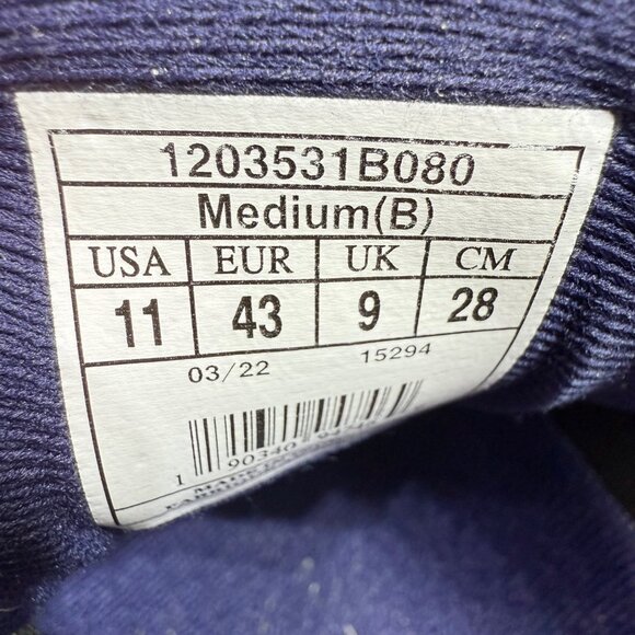 Brooks Adrenaline GTS 22 Womens Size 11 Black & Purple Running Shoes - Picture 4 of 9